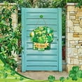 thumbnail image 7 of St. Patrick s Day Door Sign Happy St. Patrick s Day Door Decor Wooden Irish Green Shamrock Wood, 7 of 7