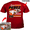 Red, variant on Dirt racing Personalized T-shirt, Dirt track racing custom photo, name & number t-shirt,father's day Xmas gift for Dirt track racers Print on the back (BK395)
