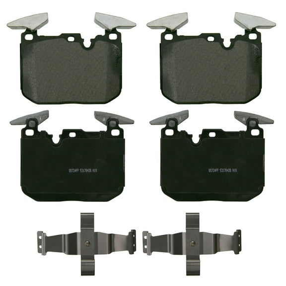 Wagner QuickStop ZD1880 Ceramic Disc Brake Pad Set Fits select: 2012-2016 BMW 328, 2015-2018 BMW 320