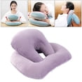 thumbnail image 2 of Abbracc Nap Pillow Relieve Back Pain Neck Head Protector Support for Office Desk, 2 of 7