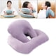 thumbnail image 2 of Almohada para siesta que alivia el dolor de espalda, cuello y cabeza, soporte para escritorio de oficina. roland púrpura, 2 of 7
