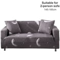 thumbnail image 1 of Smilepp Universal Sofa Cushion Cover All-inclusive Printed Elastic Couch Slipcover Furniture Protector Snowflake 2 Person, 1 of 9