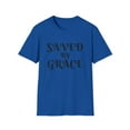 thumbnail image 5 of Saved By Grace Shirt | Christian Shirt | Religious Shirt | Faith Shirt | Christian Gifts | Unisex Softstyle T-Shirt, 5 of 11