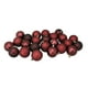 Northlight 24ct Rouge Bordeaux Incassable 4-Finish Boule Ornements 2,5" (60mm) – image 1 sur 3