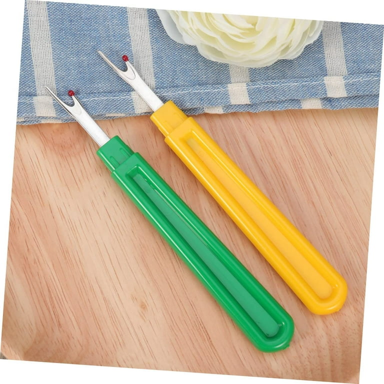  Embroidery Remover, Thread Ripper Tool Convenient to Carry  Plastic and Stainless Steel Handy Handles Thread Remover Seam Ripper Set  for Embroidery