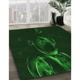 thumbnail image 2 of Ahgly Company Indoor Round Patterned Green Area Rugs, 8' Round, 2 of 6