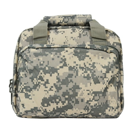 Universal Pistol Magazine Case - Every Day Carry Dual Pistol Padded Case with Magazine Holster and Lockable Zipper