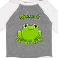 thumbnail image 4 of Inktastic Kisses? Cute Frog Boys or Girls Long Sleeve Baby Bodysuit, 4 of 5