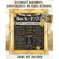 thumbnail image 3 of 56th High School Reunion (Fifty-six) Decoration in Gold - Remembering The Year - Class of 1970 - 11x14 Unframed Poster - Perfect Party Decor and Gift, 3 of 8