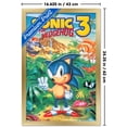 thumbnail image 3 of Sonic the Hedgehog 3 (1994) - Key Art Wall Poster, 14.725" x 22.375" Framed, 3 of 5
