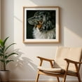 thumbnail image 6 of Pensive Pooch - Bellingham Washington Photography Dog Animal Wildlife Portrait Nature Unframed Wall Art Print 30 x 30 inches, 6 of 9