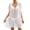 White, variant on Conairie Women Swim Suit Coverup Short Sleeve Loose Hollow Knit Bathing Suits Cover Up Summer Bikini Vacation Midi Dress Outfits Beige One Size