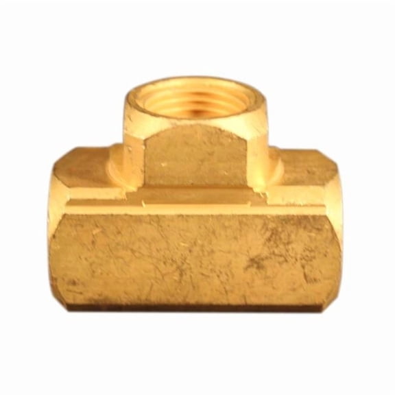 Milton S-655-1 0.37 in. FNPT Brass Tee Hose Fitting