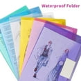 11 Packs Plastic Envelopes With Snap Closure Clear Document Plastic
