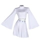 thumbnail image 3 of Disfraz de Leia para cosplay, vestido de princesa de fantasía para mujeres y niñas, ropa de disfraz, traje de carnaval de Halloween, 3 of 5