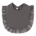 thumbnail image 2 of Zanarzt Baby Bibs Muslin Baby Bibs for Girls Soft Cotton Drool Bibs Ruffle Trim for Newborns & Toddlers D, 2 of 4