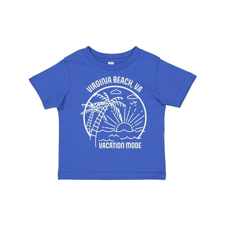 

Inktastic Summer Vacation Mode Virginia Beach Virginia Gift Toddler Boy or Toddler Girl T-Shirt
