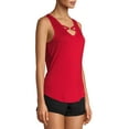 thumbnail image 4 of No Boundaries Juniors Double V-Neck Tank Top, 4 of 6