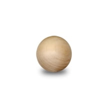 Diameter Round Wooden Ball - 50 Pcs 5/8