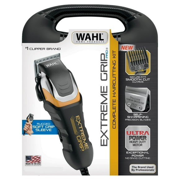 Cortadora de cabello Wahl Extreme Grip kit 24 piezas