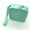 Green, variant on Mini Makeup Bag with Zipper & Handle, Colorful Durable Toiletry Bag, Portable Cosmetic Bags for Women, Multifunctional Storage Bag for Indoor Outdoor, Travel Makeup Organizer Decoration