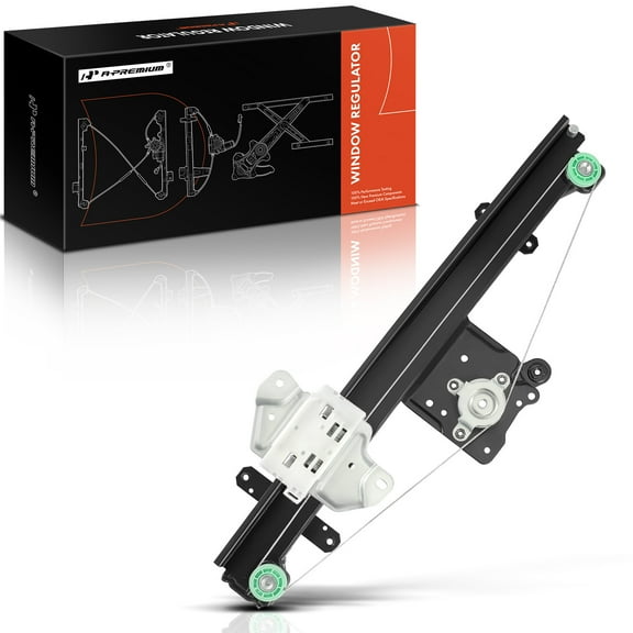 A-Premium Power Window Regulator Without Motor Compatible with Nissan Sentra 2013-2019 Front Right