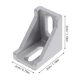 thumbnail image 5 of OUNONA 2Jgo Soportes Esquineros De Aluminio Plata Multiusos Para Perfil Y Industrial, 5 of 6