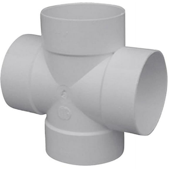 4 in. Cross All Hub Sewer Adapter