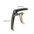 thumbnail image 5 of 3 Count Acoustic Guitar Capo Practical Accessory Folk, 5 of 8