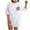 White C, variant on Elainilye Fashion Womens T Shirts Oversized T-Shirts Plus Size Slogan Graphic Drop Shoulder Short Sleeve Tops Summer Loose Tees,Orange
