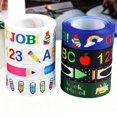 thumbnail image 5 of Black pencil ribbon,teacher ribbon,school themed ribbon,for Gift Wrapping Pencil Ruler Back to School Decorations(D), 5 of 9