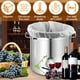 thumbnail image 3 of Bolsa de 6 Bolsas de Colado Extra Grandes Reutilizables Bolsa de Colado de Bolsa Fina de 250 Micrones con Cordón Ajustable Bolsa de Colado de Poliéster para Hacer Granos, Frutas y Cerveza Home Brewin, 3 of 10