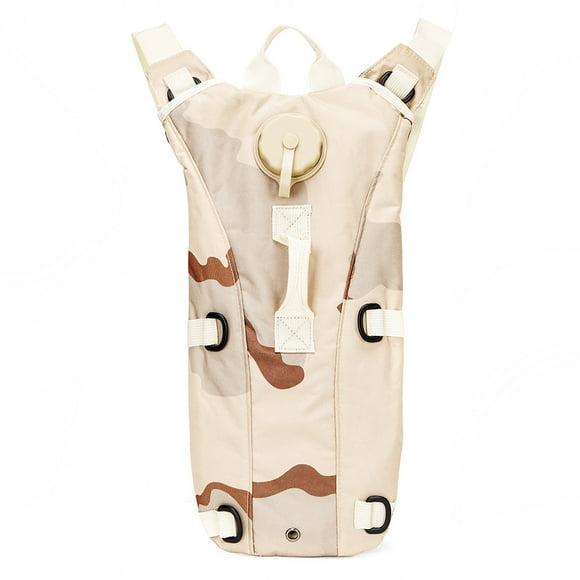 Bolsa de hidratación para ciclismo y deportes al aire libre FloreceBien, incluye bolsa de hidratación táctica de camuflaje militar con forro de 3 l