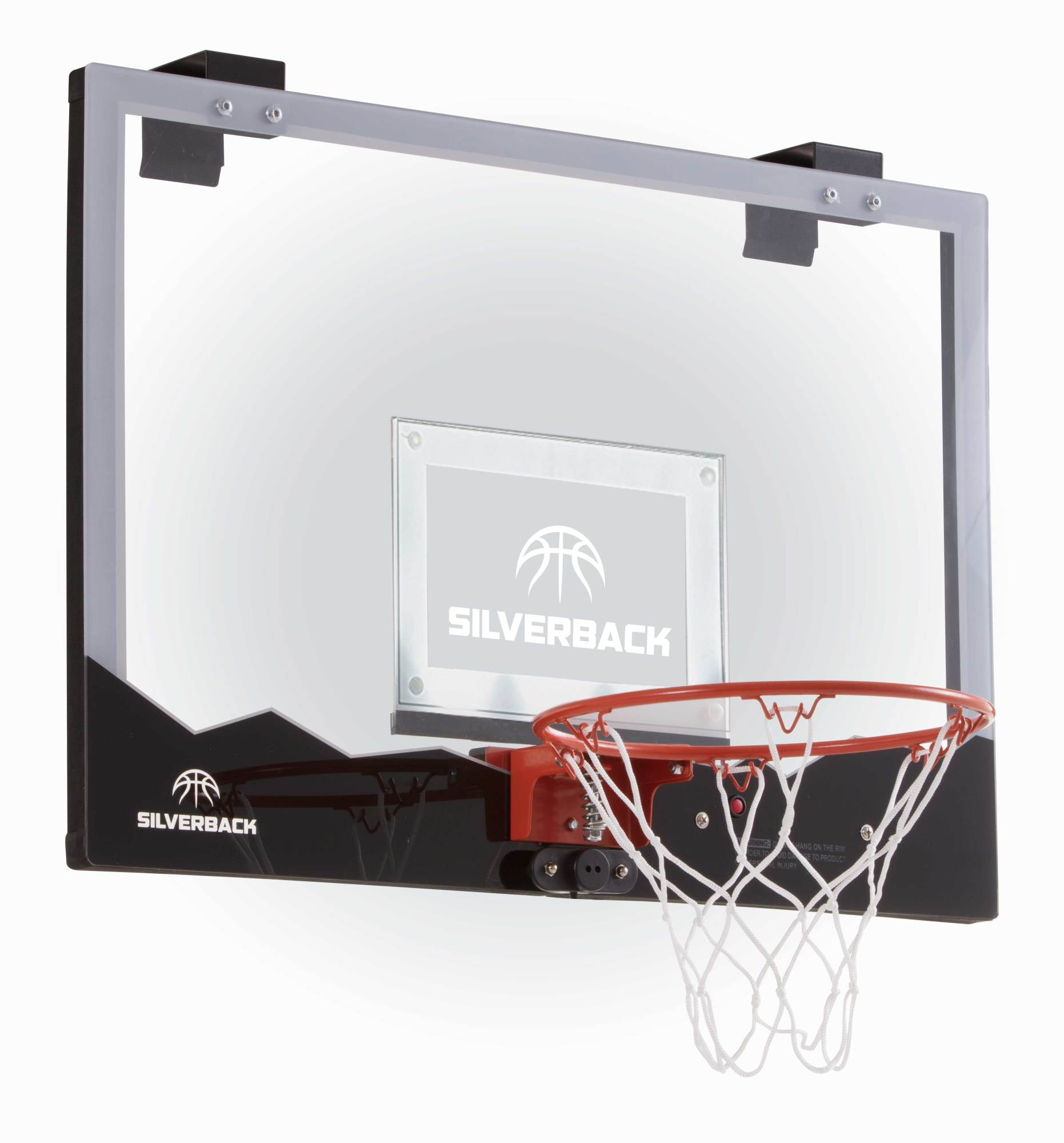 Mini Double Basketball Board Indoor Outdoor Home Office Wall w/LED Screen Scorer 