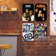 thumbnail image 3 of 4 Uds ABBA Band Placa Metal Vintage Kit Pintura Hierro Rectangular 20x30cm, 3 of 9