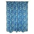 thumbnail image 2 of Poplin Square Pixelated Print Polyester Window Curtain 58 Inch Wide, 2 of 8