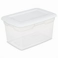 thumbnail image 1 of Sterilite 18.9 Liter White Storage Box, 18.9 Liter, 1 of 5