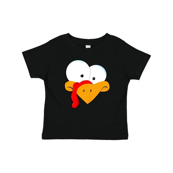 Inktastic Thanksgiving Goofball Turkey Face Boys or Girls Baby T-Shirt