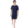thumbnail image 5 of Fruit of the Loom Men's Soft Stretch T-Shirt & Short Pajama Set, Sizes S-2XL, 5 of 9