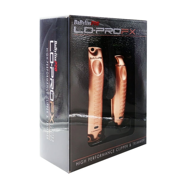 BaByliss Pro Limited Edition LO-PROFX High-Performance Clipper & Trimmer  Gift Set (ROSE GOLD) #FXHOLPKLP-RG - Walmart.ca