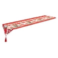 thumbnail image 2 of Christmas Tablecloth Decorative Washable Gifts Festive Breathable Colorful Desk Runner for Dinner Parties Holiday Dining Tables Style A, 2 of 9