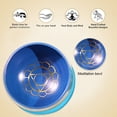 thumbnail image 3 of Tibetan Singing Bowl Set - Handcrafted Mindfulness Meditation Holistic Sound Healing Gift, 3 of 5