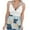 Khaki, variant on 2026 ! asdoklhq Womens Plus Size Tops,Women's Lace Patchwork Printed Vest Sleeveless Blouse Suspenders Tops