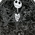 thumbnail image 4 of Nightmare Before Christmas Jack Skellington 20" Carry-On Luggage With Wheels And Retractable Handle, 4 of 8