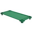 thumbnail image 1 of Early Childhood Resources ELR-16125-GN Single Standard Stackable Assembled Kiddie Cot, Green, 1 of 1