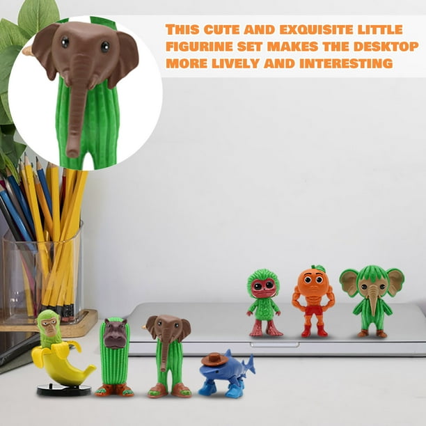 Italian Brainrot Ai Collection Action Figure Kit,AI Italian Brain