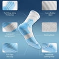 thumbnail image 5 of Cotton Thick Padded Compression Basketball Athletic Long Socks with High Top Design and Towelling Bottom for Basketball Players, 5 of 9