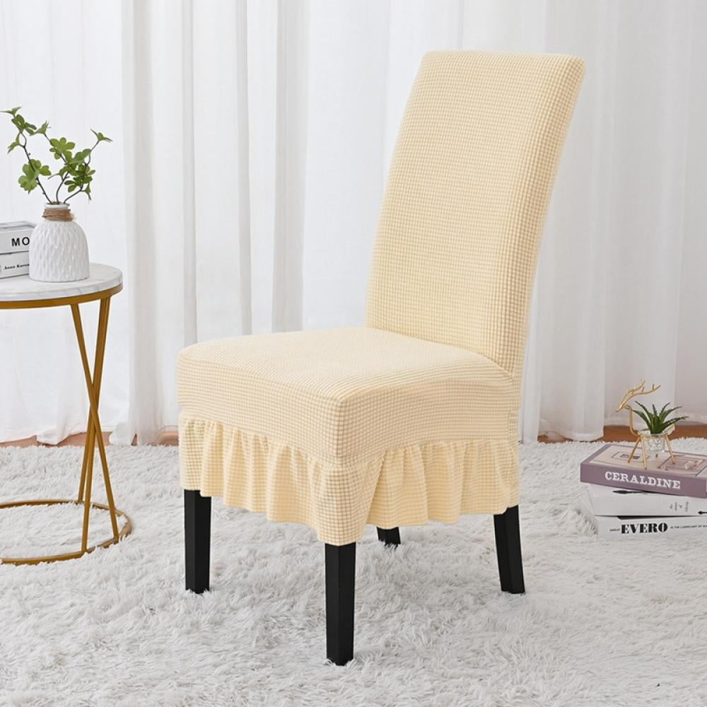 Simple Check Rocker Pineapple Check Stretch Plain Skirt Dining Table
