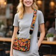 thumbnail image 2 of ZUXONGSY Maple Leaf Rooster Print Shoulder Bag for Women Small Crossbody Travel Purse Trendy Satchel with Adjustable Wide Strap for Dating Workout, 2 of 7