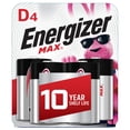thumbnail image 1 of Batería Energizer D Premium Alkaline, 4 unidades, 1 of 8